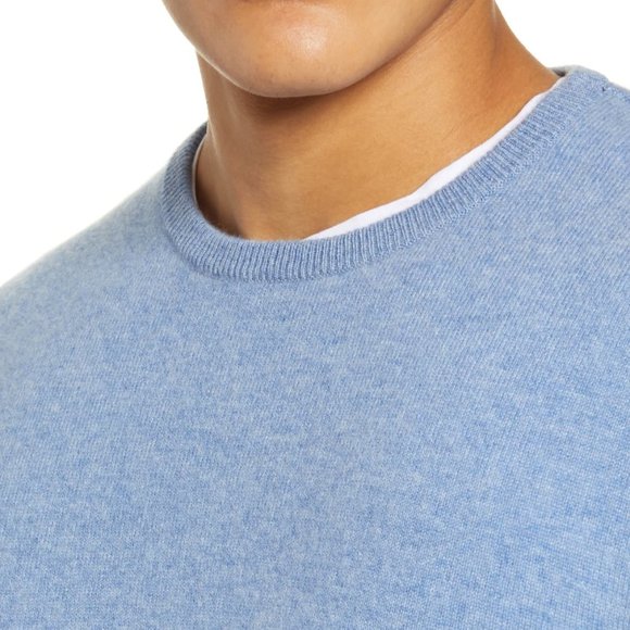 NORDSTROM MEN'S SHOP Cashmere Crewneck Sweater - Picture 3 of 8